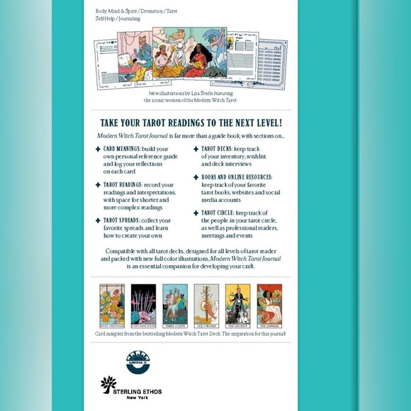 Modern Witch Tarot Journal by Lisa Steele - Picture 8 of 14